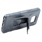 Wholesale Samsung Galaxy Note 5 Holster Combo Belt Clip Case (Black)